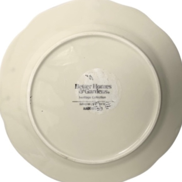 Better Homes & Garden 2 Heritage Winter Tree Salad Dessert Plates - Picture 5 of 5